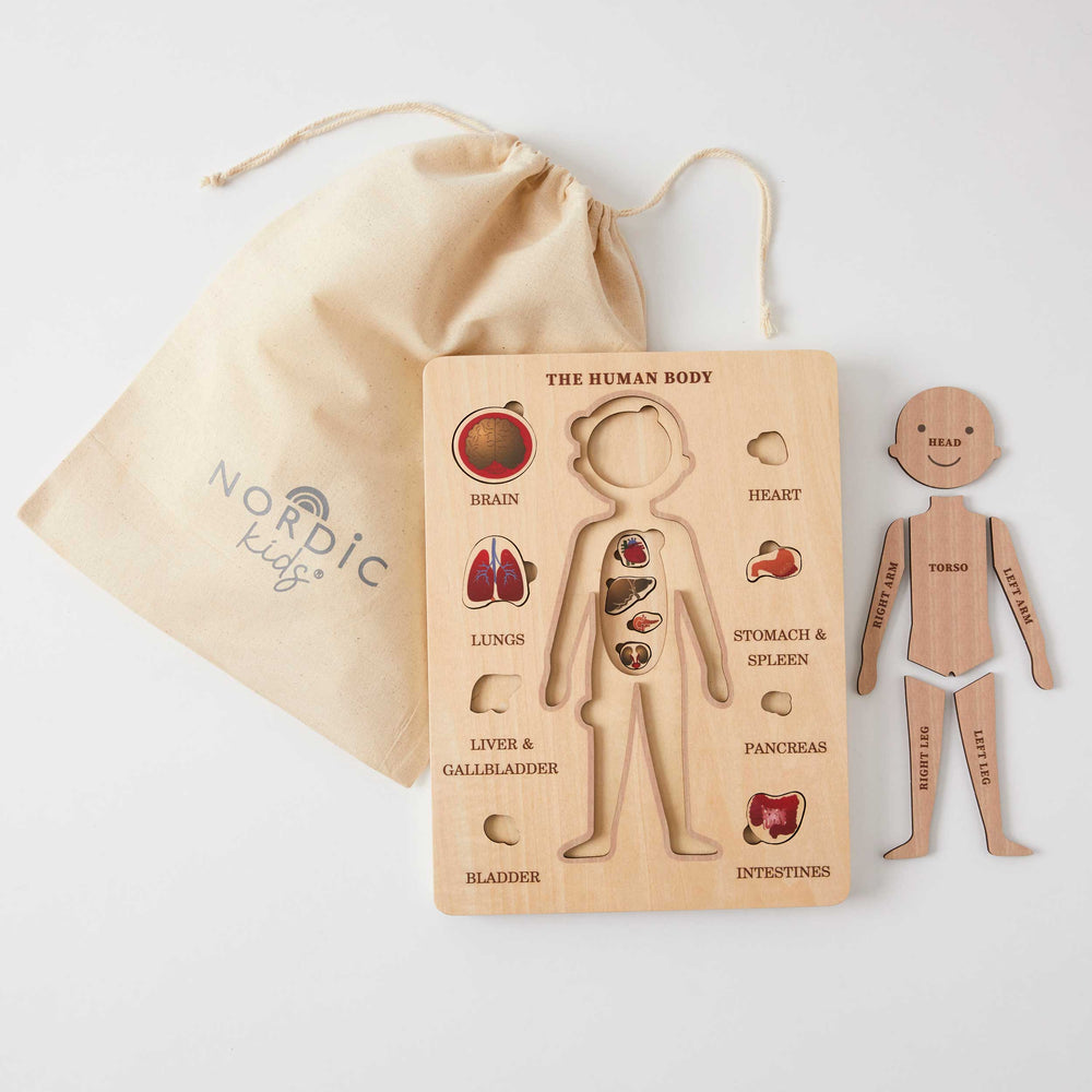 Nordic Kids The Human Body Puzzle