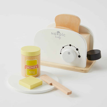 Nordic Kids Wooden Toaster Set