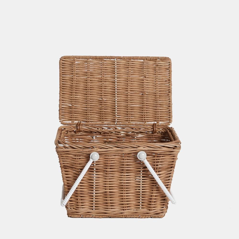 Piki Picnic Basket - Olli Ella Natural