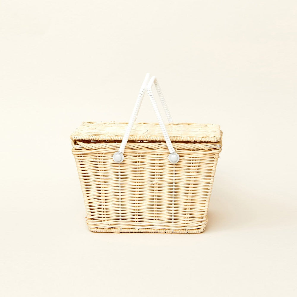 Piki Picnic Basket - Olli Ella Straw