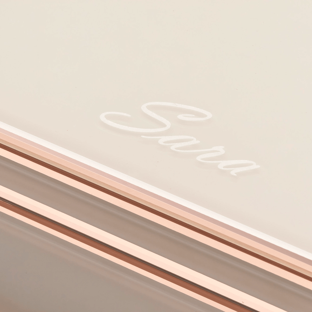 SARA Blush Medium Jewellery Box