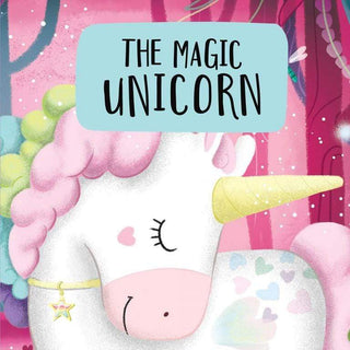 Sassi Book and Giant Puzzle The Magic Unicorn - 30pcs