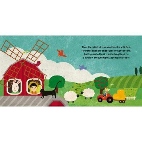 Sassi Book & Giant Puzzle The Farm -30 pcs