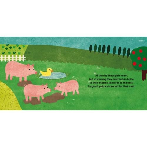 Sassi Book & Giant Puzzle The Farm -30 pcs