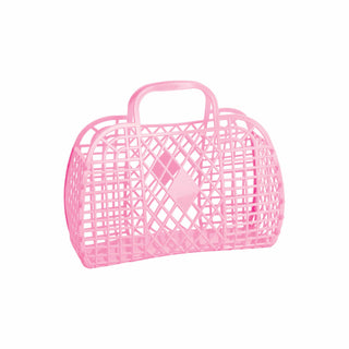 Sun Jellies Small Retro Baskets Pink