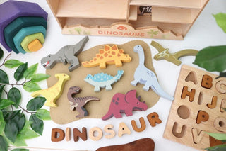 Tender Leaf Toys 1 Piece Dinosaur Display Shelf Set