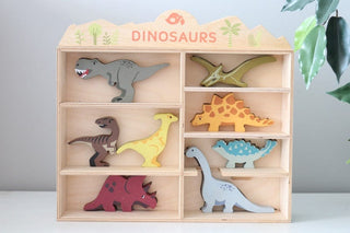 Tender Leaf Toys 1 Piece Dinosaur Display Shelf Set