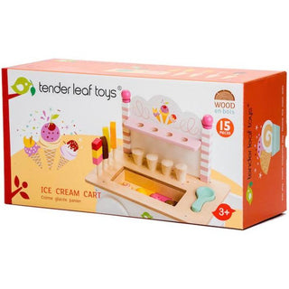 Tender Leaf Toys Push Along Ice Cream Cart