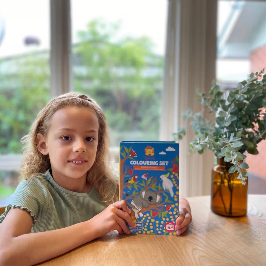 Tiger Tribe Colouring Set - Aussie Animals