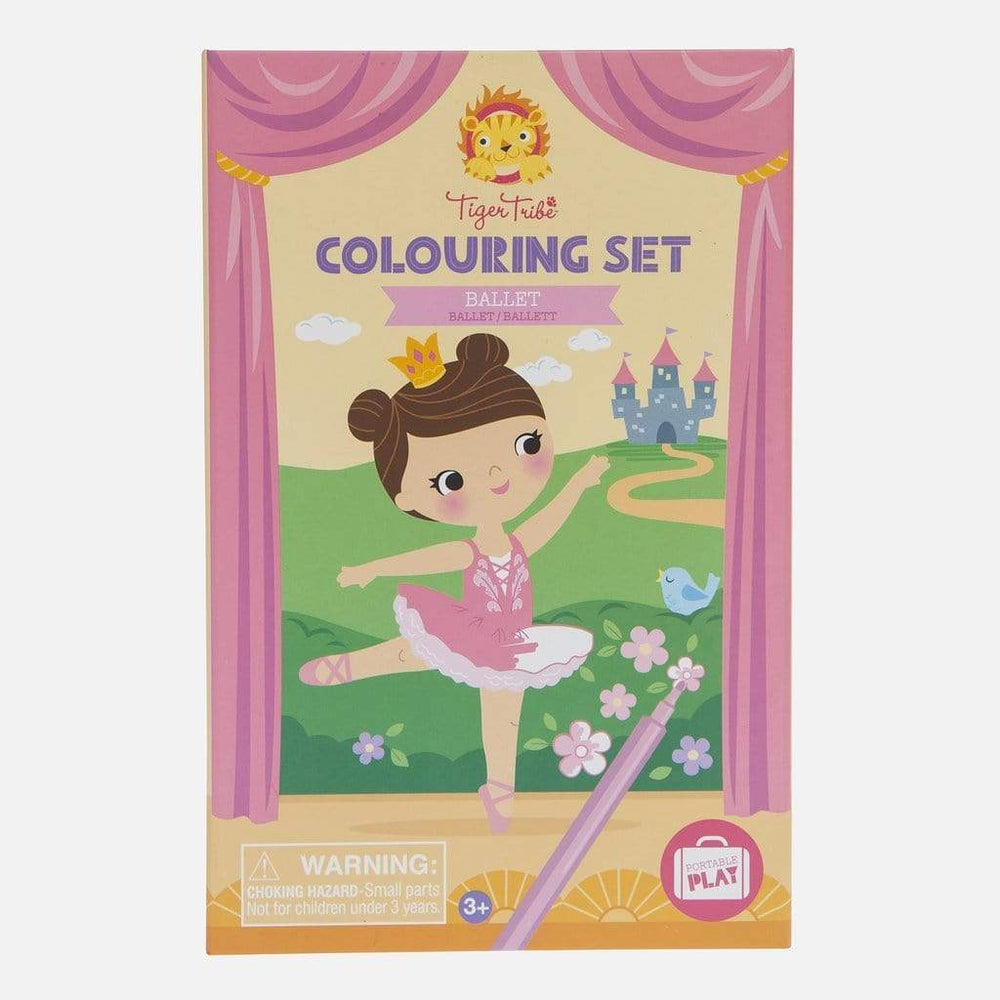 Tiger Tribe Colouring Set - Ballet