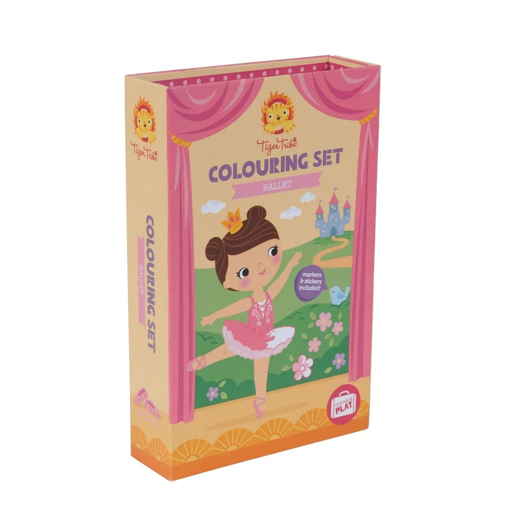 Tiger Tribe Colouring Set - Ballet