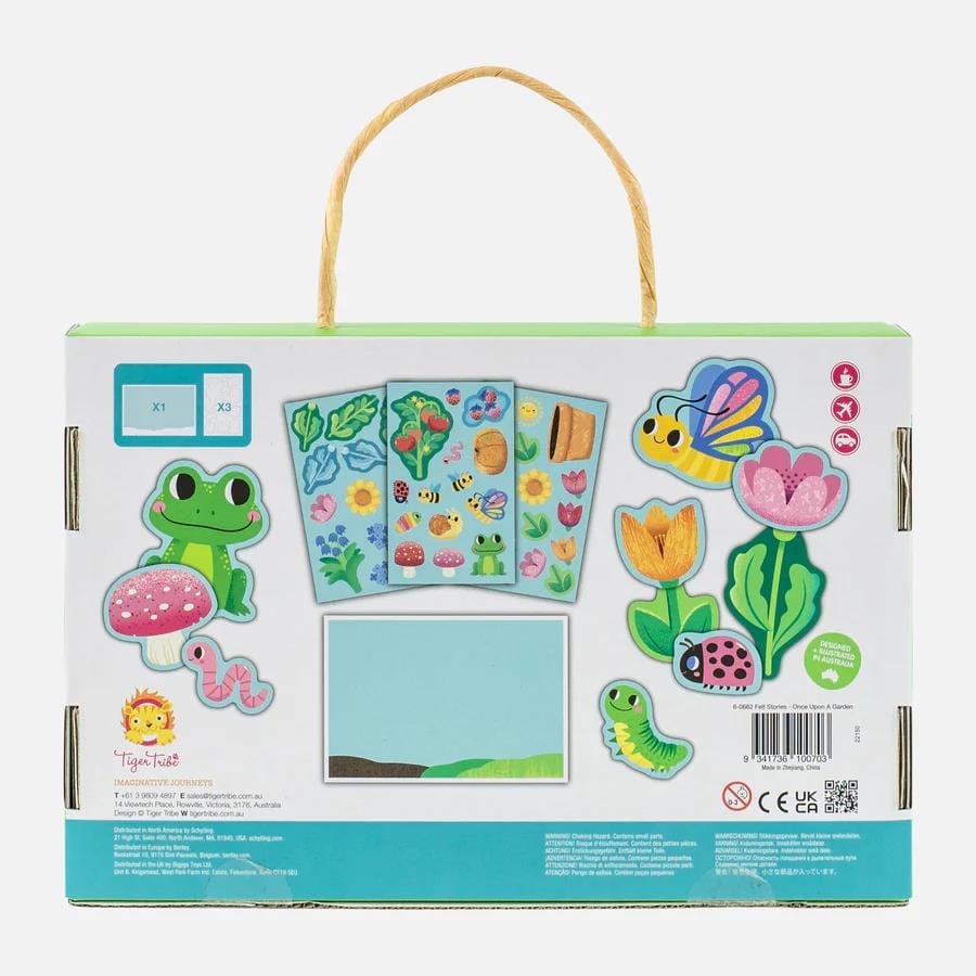 Tiger Tribe Felt Stories - Once Upon A Garden