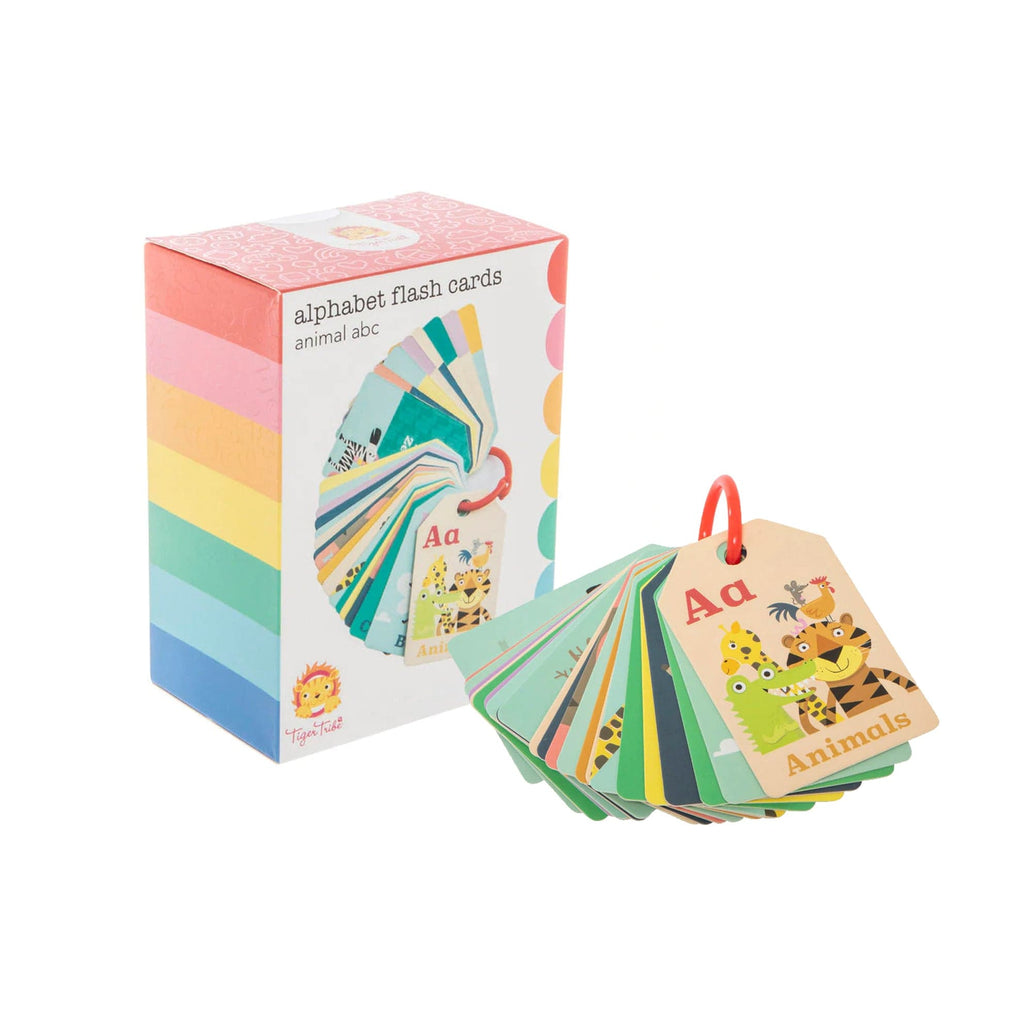 Tiger Tribe Flash Cards - Animal ABC