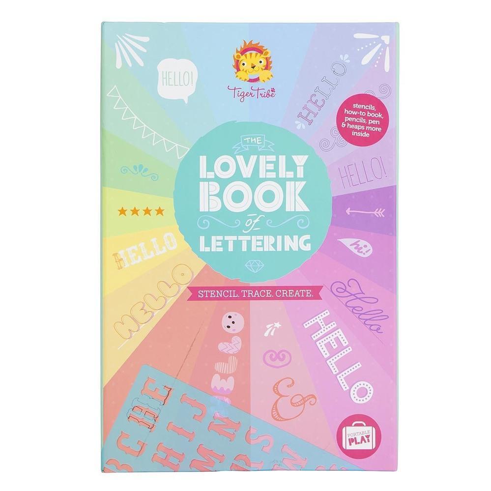 Tiger Tribe The Lovely Book of Lettering-